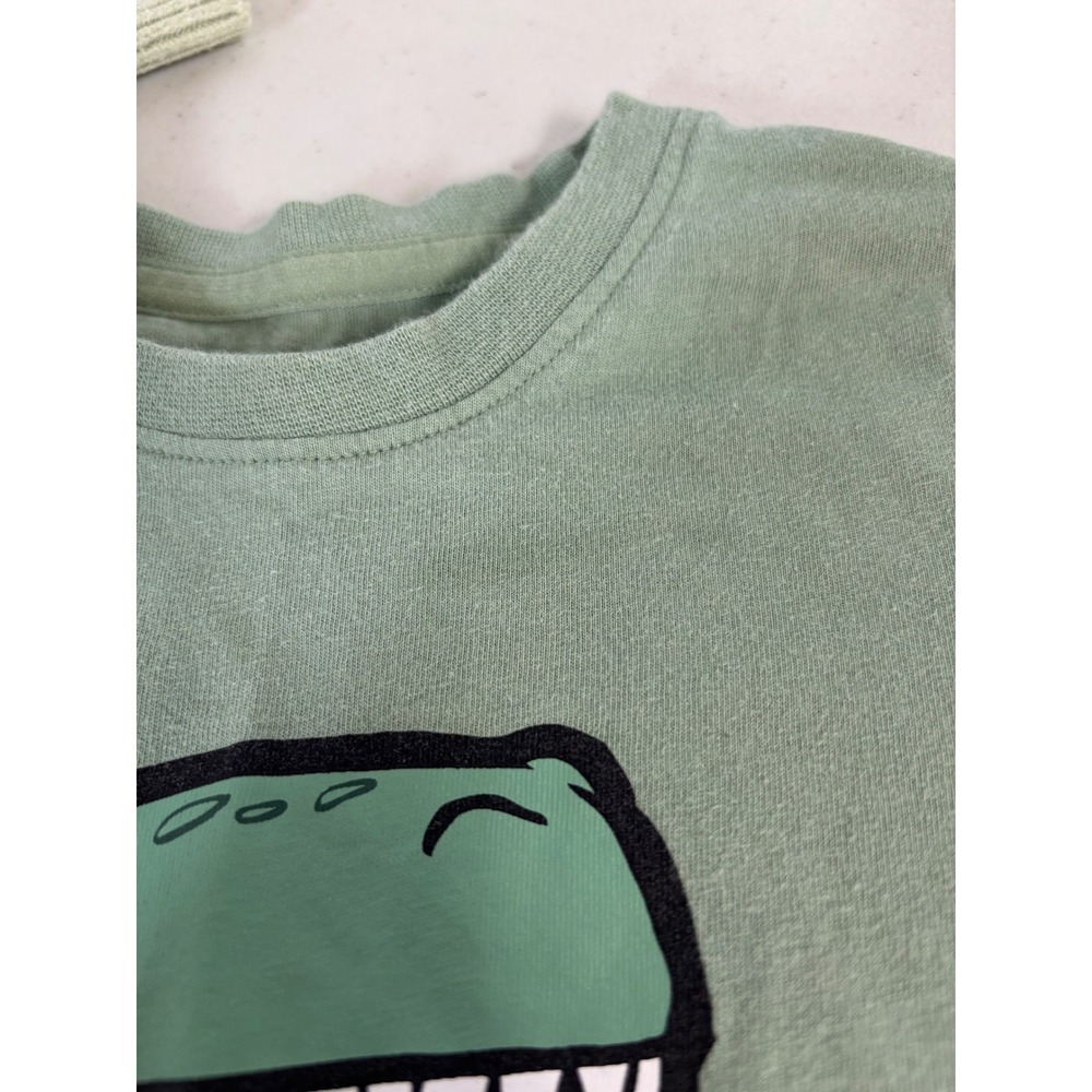 Disney Lion King Simba Sweater & Pixar Dinosaur T-Shirt Bundle Kids Green 12-36M - Picture 3 of 8